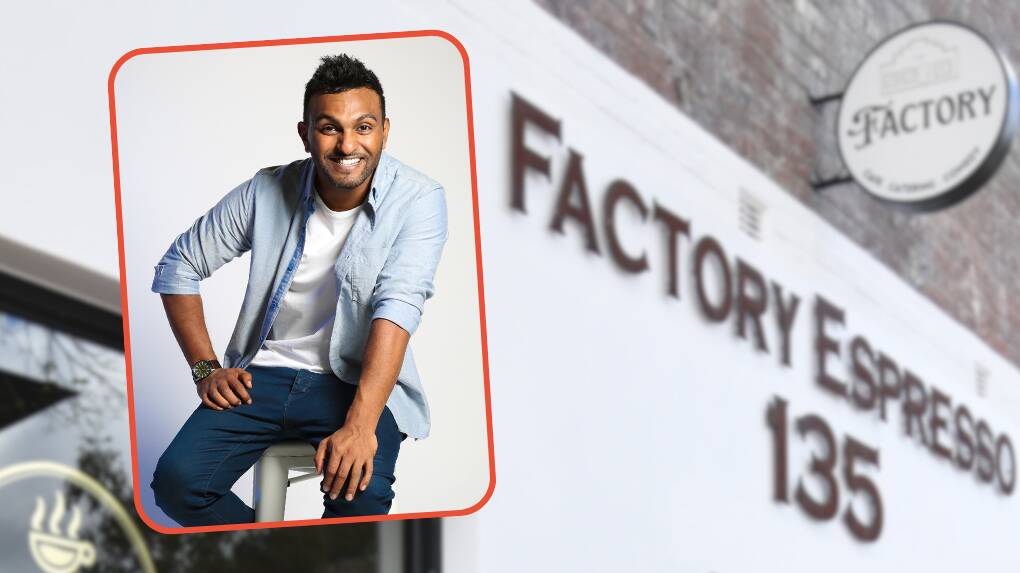 Orange's Factory Espresso Comedy to host comedian Nazeem Hussain on December 13. Picture supplied (inset) and file picture.