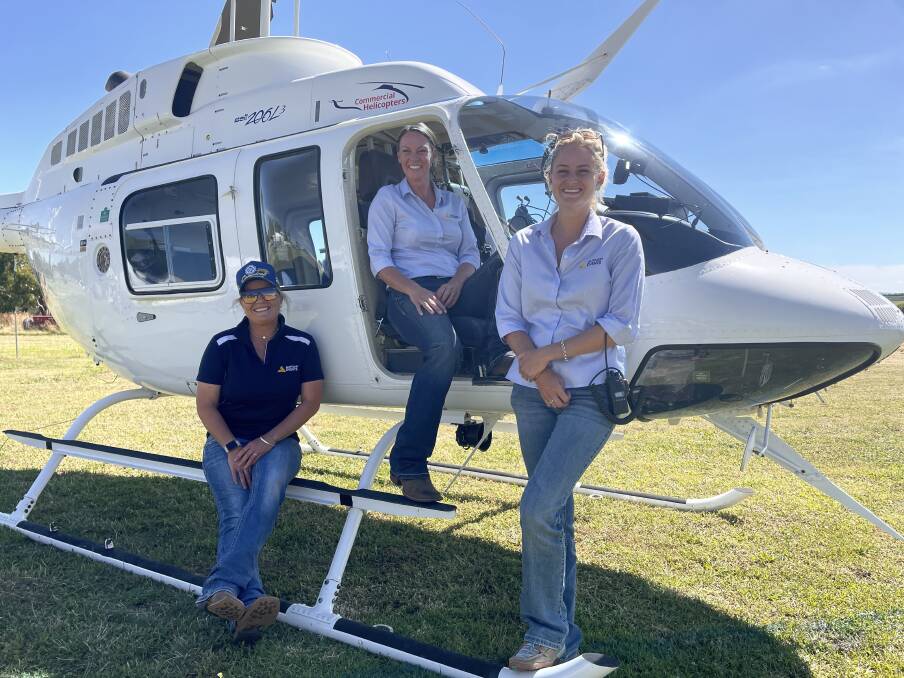 GIRL POWER: Trio Beth Hughes, Altitude Events owner/operator Susie Biffin and Tiffany Weyman pull together for Central West Caravan Camping and Outdoors Expo. Photo: EMILY GOBOURG.