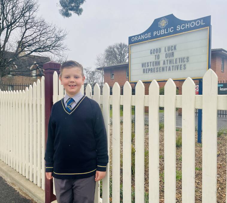Sam Dunlop will represent the region in Sydney, eyeing off the junior state title in the Premier's Spelling Bee finals. Picture by Emily Gobourg.
