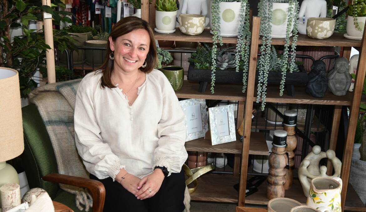 At the helm of Orange's Mary & Tex Curious Emporium for nearly two years, store owner Kristen Plante said she'd fallen in love with the business well before buying it. Picture by Carla Freedman.