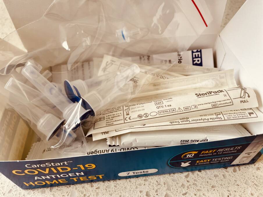 UNDIAGNOSED: There are likely undiagnosed cases and infections going unreported due to supply shortage of RAHT's, despite people being required to report a positive result through Service NSW. Photo: EMILY GOBOURG.