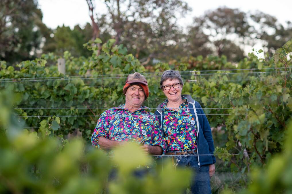 See Saw Wines founders, couple Justin and Pip Jarrett win Best Organic Wine for three consecutive years. Picture supplied.