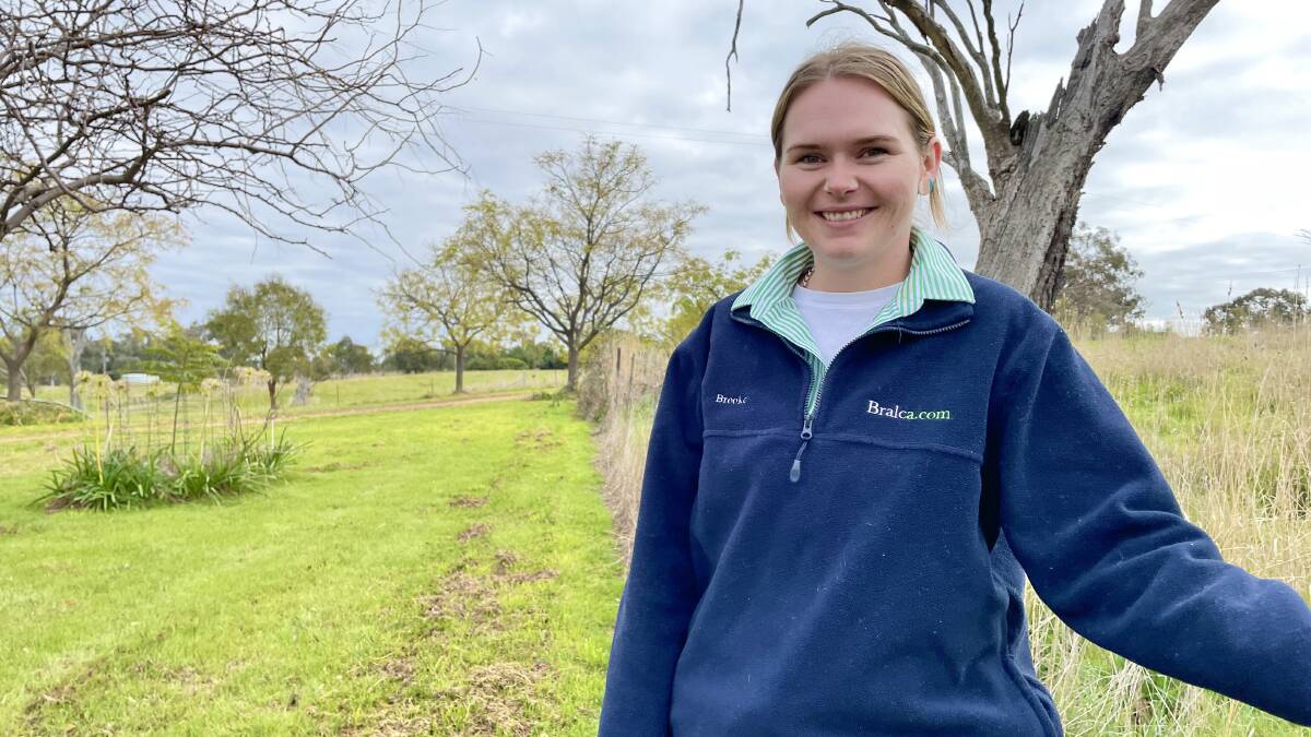Family-owned business outside of Molong, BRALCA's Brooke Watts has nabbed a finalist spot for Outstanding Young Business Leader Award with Business NSW. Picture by Emily Gobourg.