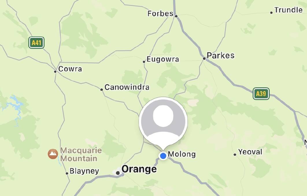 MOLONG ON THE MAP AGAIN: Latest COVID report now brings the town's total cases to 51 since Sunday a week ago, which sees the overall count of 62 cases for the Cabonne Shire. Photo: FILE.