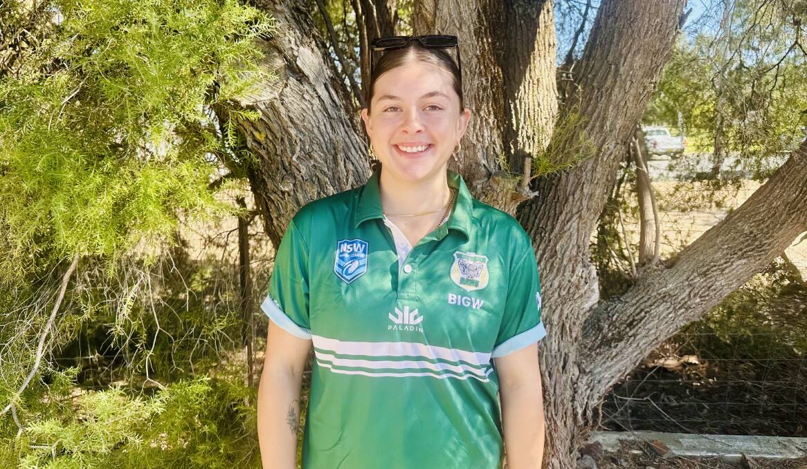 Cross-code gun and Western Rams young gun, Wellington's Kiara Sullivan says footy brings her 'back to herself'. Picture supplied.