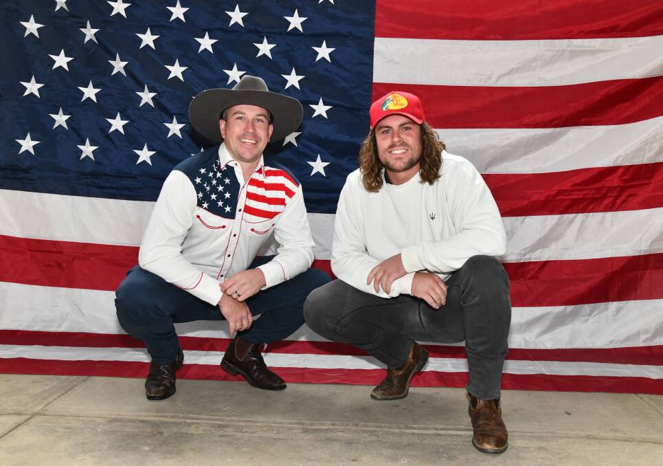 Brothers Tim and Robbie Mortimer are pumped for the second A Night in Nashville gig, ready to rock Orange for the all-American country gig in 2023. Picture by Carla Freedman.