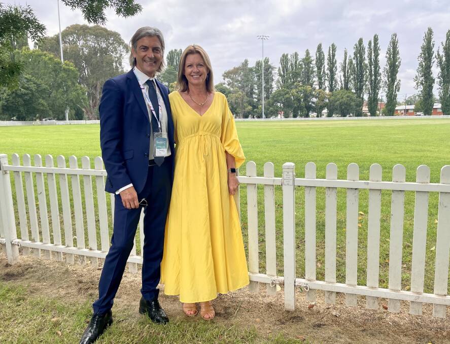 WARMEST WELCOME: Cabonne's Australia Day Ambassador for 2022, George Ellis with his partner, Shae Tindall-Ford were "pleasantly overwhelmed" with the strong sense of community across people within the Cabonne Shire region. Photo: EMILY GOBOURG.