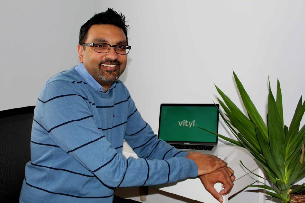 LINKING: Dr Zeshan Shaikh started Vityl, a virtual hub for chronic disease management, to provide allied health care for doctors and their patients. Photo: CONTRIBUTED.