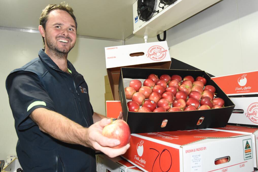 Owner of Country Fruit Distributors Orange, Clint Evans. Picture by Riley Krause.