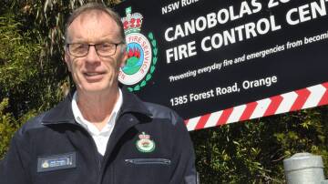 IT'S OFFICIAL: Orange-based Brett Bowden is the city's newest NSW Rural Fire Service zone manager for the Canobolas zone. Picture: NICK McGRATH.