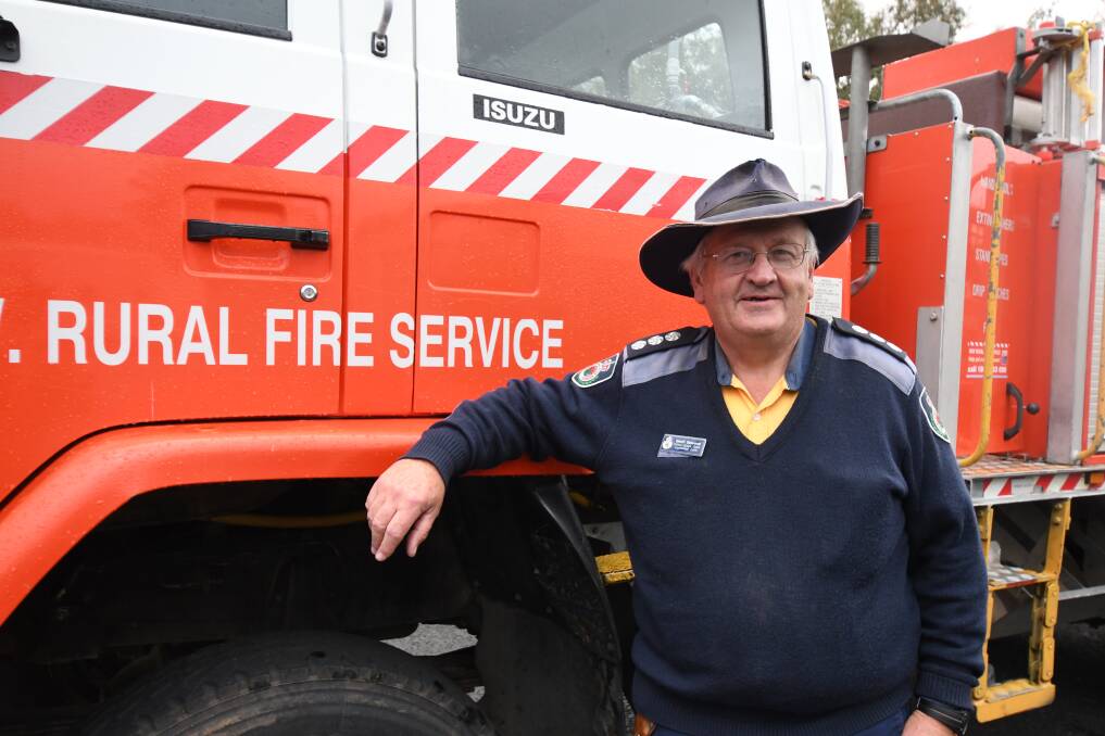 ON CALL: Orange Rural Fire Brigade's duty officer, Geoff Selwood says over public holidays and weekends, the RFS do more than just manage blazes. Photo: FILE.