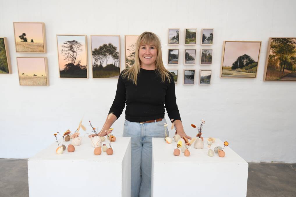 RETURNING: Owner of The Corner Street Gallery in Orange, Madi Young is ready to welcome guests back to the art space on March 18. Photo: JUDE KEOGH.