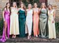 Molong Central School Year 12 graduates of 2023, Emily Pearson, Claire Townsend, Mia Fitzsimmons, Olivia Wright, Mia Fraser, Isabell Salter and Ellie Trindall. Picture by Emily Wilde.