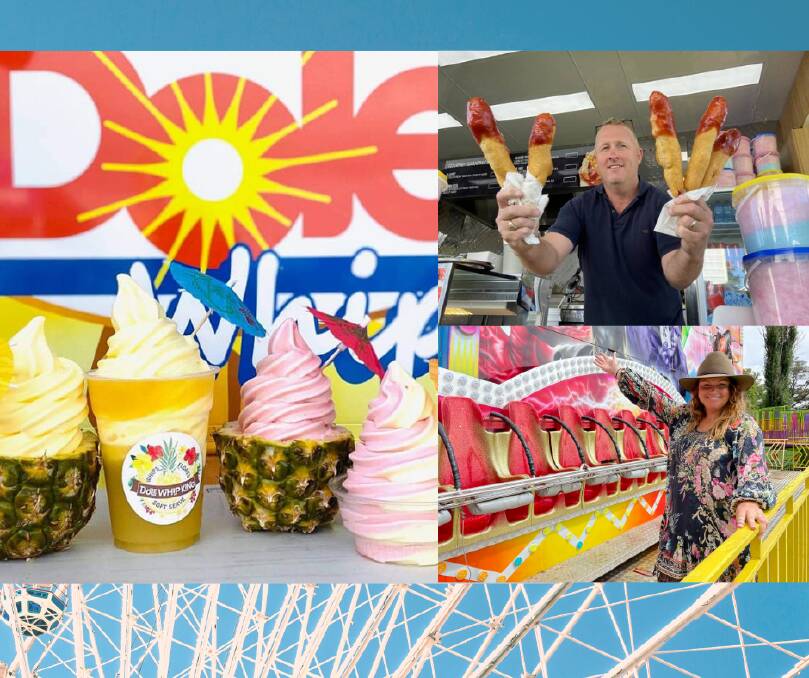 CITY FIRST UP: Orange's Fun Fair from Friday boasts first-timer taste testing for exclusive Disneyland treat brought to Central West region, with Josh and Jade Evans' family Dagwood Dogs recipe teaming it up. Photos: SUPPLIED/FILE.