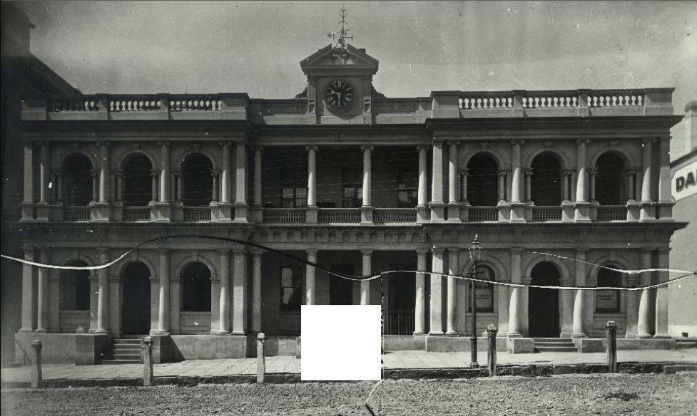 Orange Post Office and Land Survey Office, 14 December 1885. Picture supplied. 