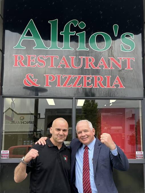 Alfio's Pizza owner Salvo Sciuto Lords Place, Orange. Picture supplied 