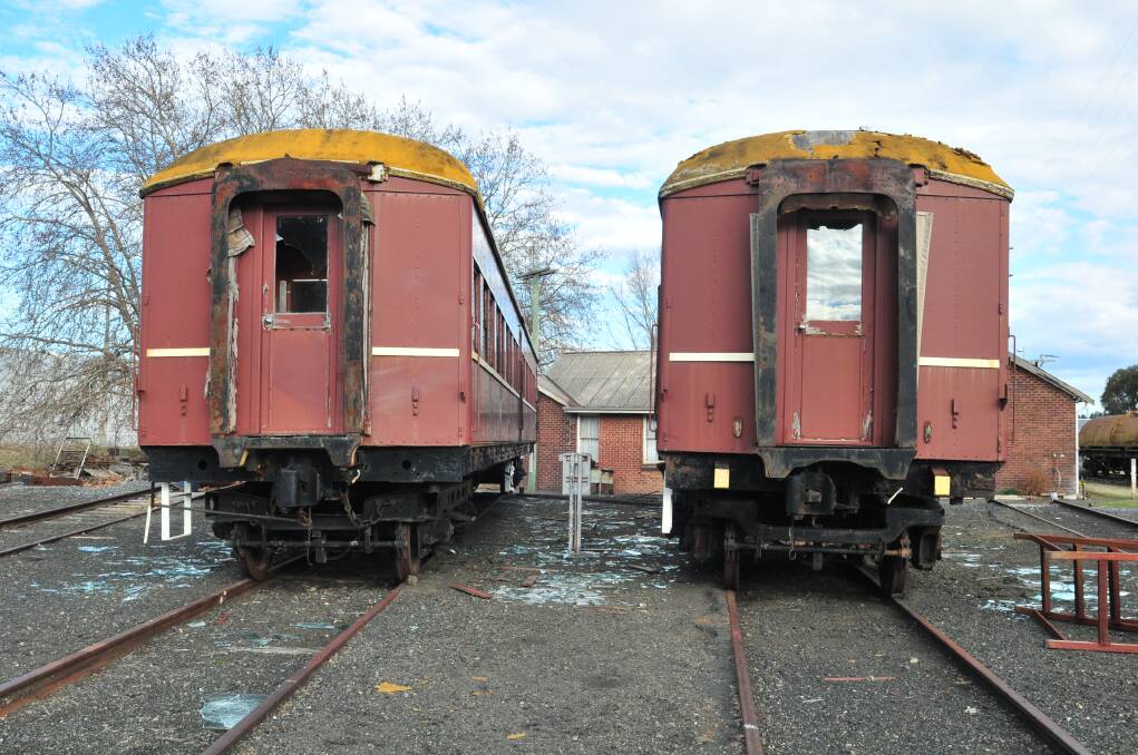 Abandoned trains. Orange Locomotive Depot at East Fork Station, Forrest Road, Orange. Picture by Carla Freedman. 