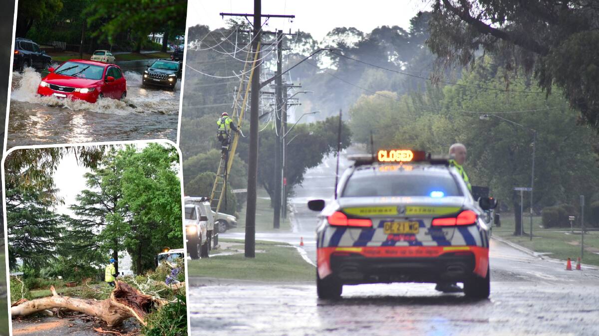Flooding on Orange NSW.
