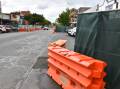 Construction works on Lords Place in Orange. File picture

