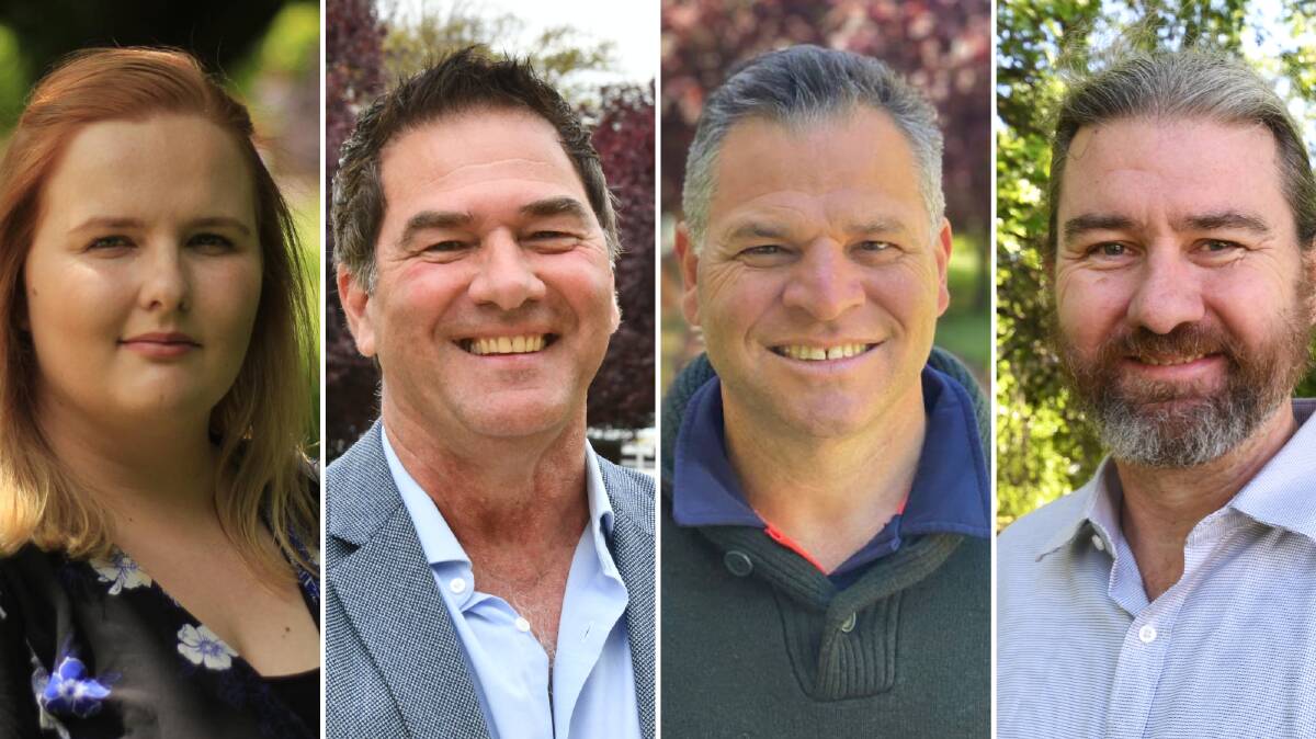 2023 NSW election, Orange candidates. Heather Dunn Labor Party, Tony Mileto National Party, Phil Donato independent, and David Mallard Greens. SFF candidate Arron Kelly did not comment. 