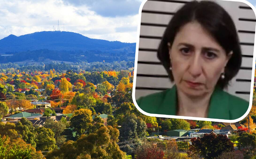 Ex-NSW Premier Gladys Berejiklian repeatedly invoked the 2016 Orange by-election during the ICAC 'Operation Keppel'. Pictures archive 