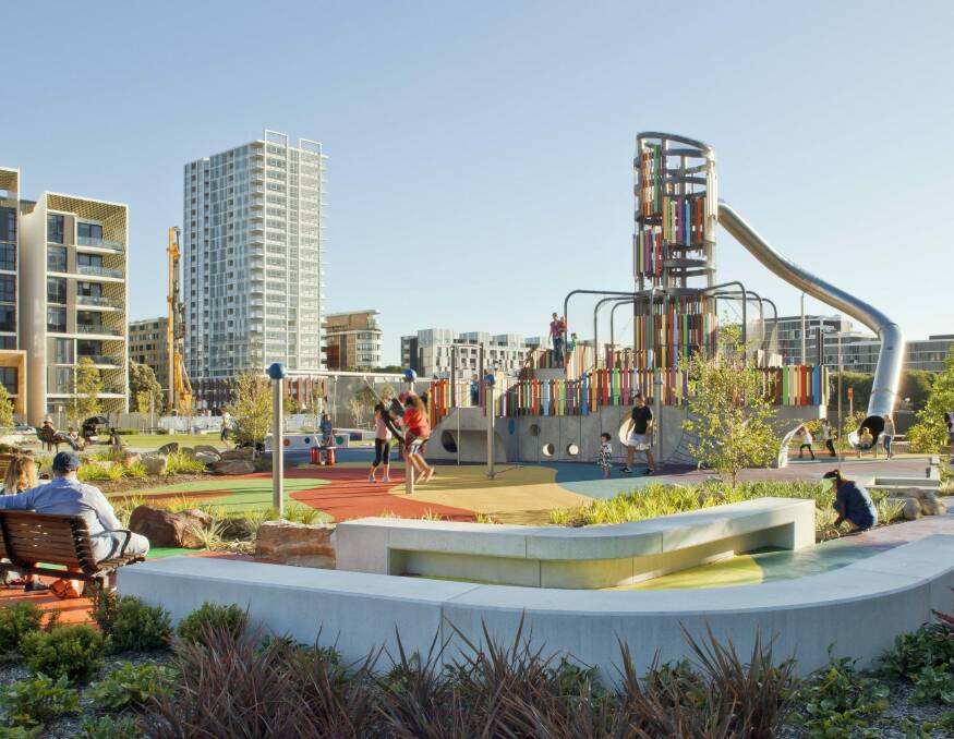 Best playgrounds in Australia: Wulaba Park. Waterloo, NSW. Picture supplied. 