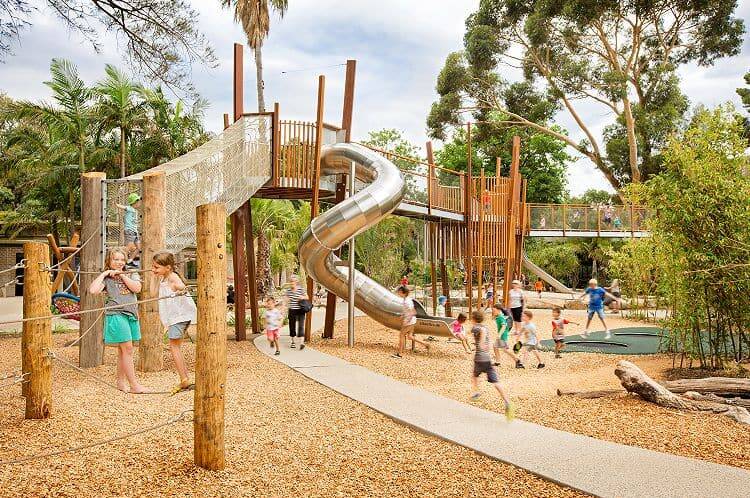 Best playgrounds in Australia: Nature's Playground. Adelaide Zoo, South Australia. Picture supplied. 