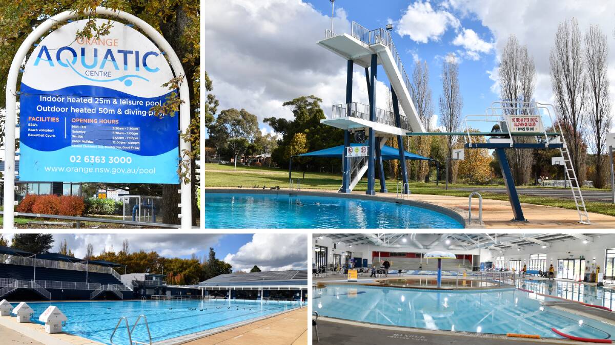 Expansion of Orange Aquatic Centre flagged in Orange City Council budget, millions earmarked. Pictures by Jude Keogh. 