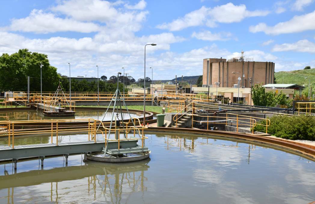 Orange City Council Wastewater Treatment plant within the Narrambla Industrial Precinct on Phillip Street.

