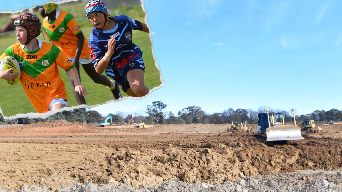 Footy at Orange Sports Precinct on track for 2024 kick-off. Picture by Carla Freedman. 