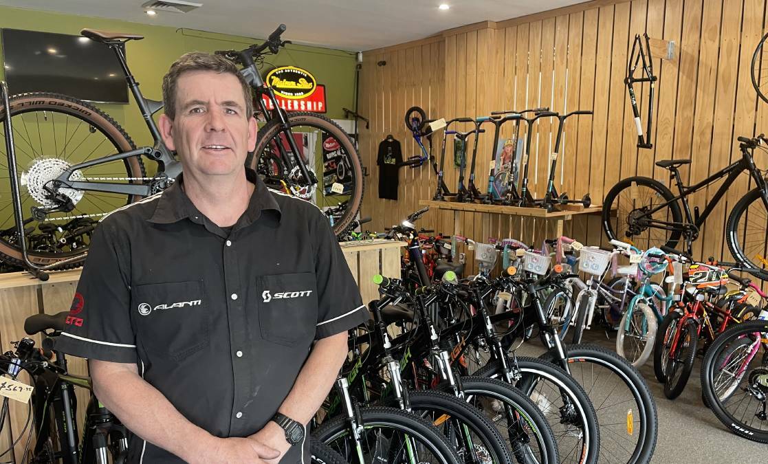 Peter Boulton of Ron Boulton Cycles on Lords Place, Orange. File picture 