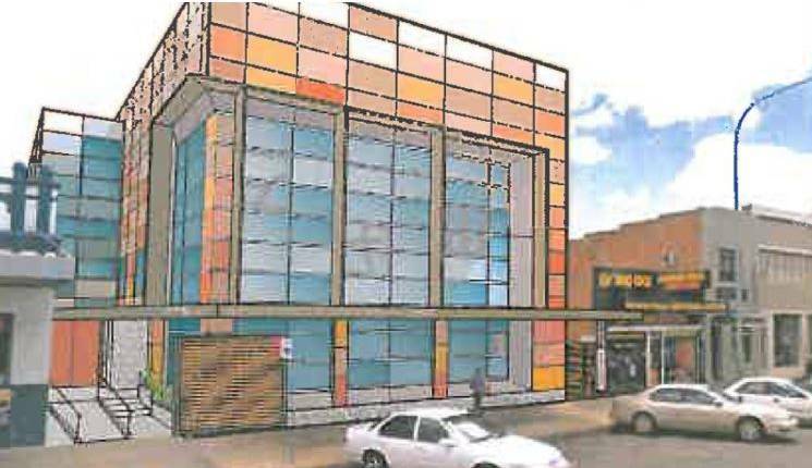 The design proposed in 2014 by the Orange Evangelical Church for a new church complex at Australia Cinema 4 on Lords Place in Orange. 