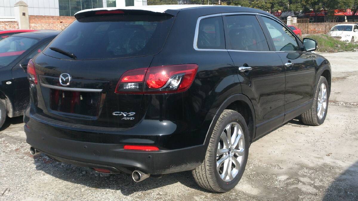 Black Mazda CX9 SUV, similar to the vehicle allegedly stolen in Orange over the weekend. FILE PHOTO.
