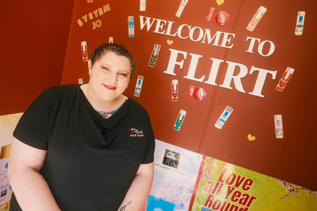 Whitney McGovern said that Flirt is the best place she has ever worked. Picture by James Arrow