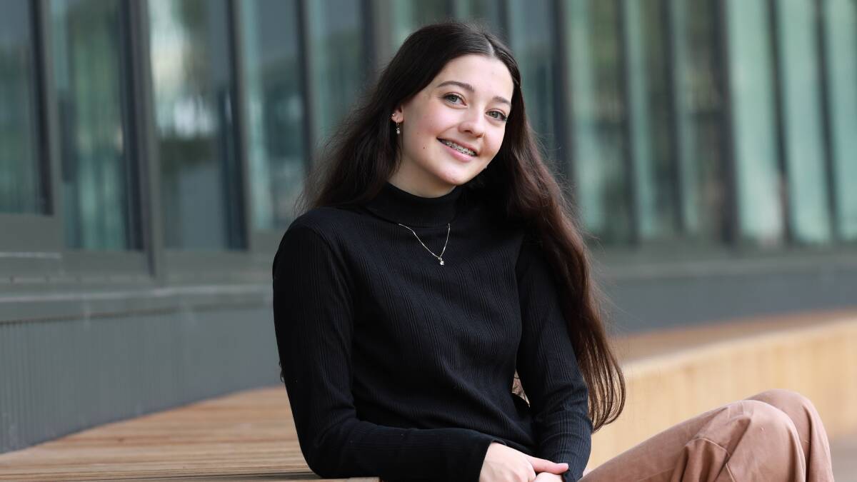Georgia Shell is the 2023 dux of Gippsland Grammar. Picture supplied