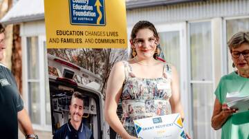 Eleanor Edwards received a grant for her tertiary education. Picture supplied. 