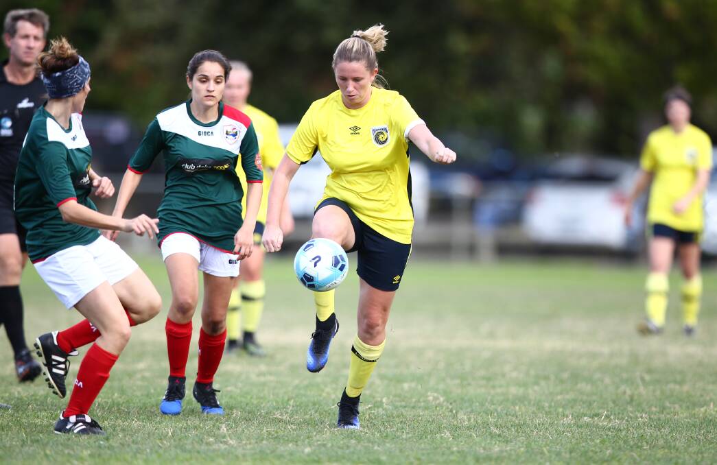 WARY: Western NSW Mariners FC women's skipper Teegan Courtney is aware how good the Tigers can be. Photo: PHIL BLATCH