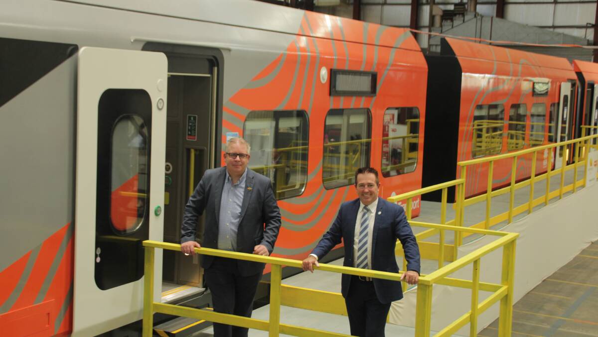 The roll-out will include 29 new trains with 117 carriages.