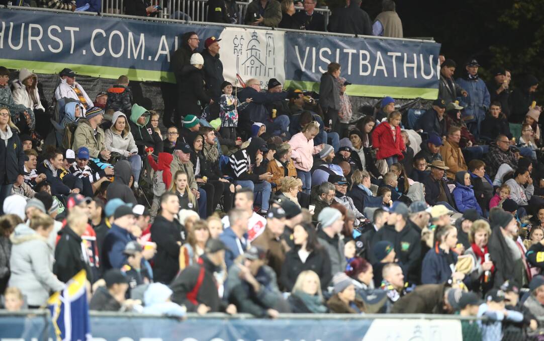 CROWD CAPS: A big crowd rolled in to Carrington Park for 2019's NRL fixture, however the capacity for this weekend's game has been capped at less than 6,000. Photo: WESTERN ADVOCATE
