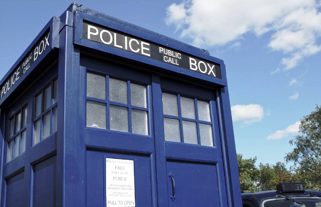 BACK TO THE FUTURE: Old fashioned police boxes would be big enough to become miniature police stations for use by officers who would be right on the spot.