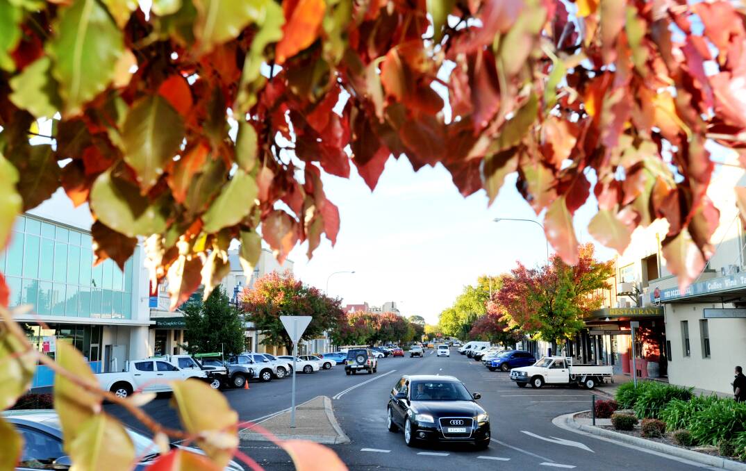 DON'T LEAF THEM HANGING: Central Western Daily reader Rob Drage is encouraging others to make every effort to shop locally. Photo: JUDE KEOGH