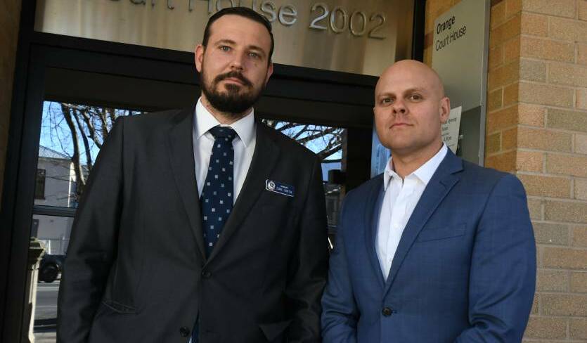 NEW PROSECUTOR: Central Western Police District head of court Sergeant Carl Smith has joined Senior Constable Beau Riley at Orange Local Court in September. Photo: JUDE KEOGH