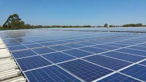 MORE ON THE WAY: Solar panels installed at Charles Sturt University's Wagga Wagga campus.