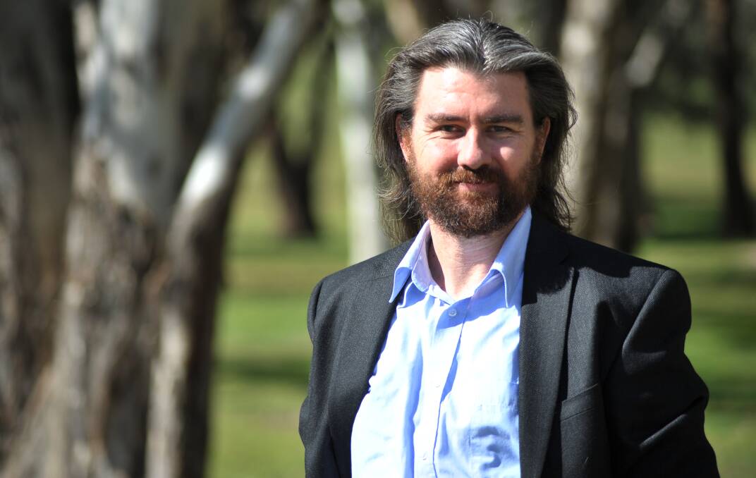 LATE CHARGE: Central West Greens campaign coordinator David Mallard.