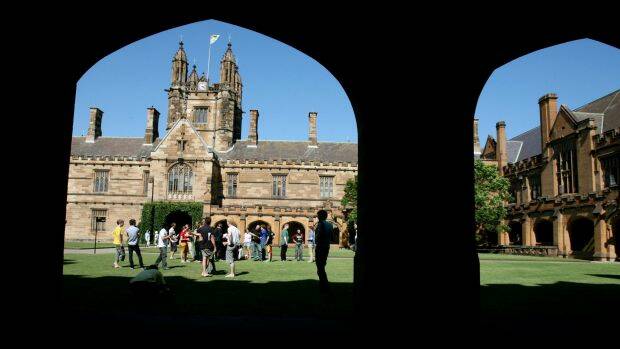 YOU COULD BE HERE: Sydney University and other metropolitan tertiary institutions are more easily accessed than many regional school leavers believe.