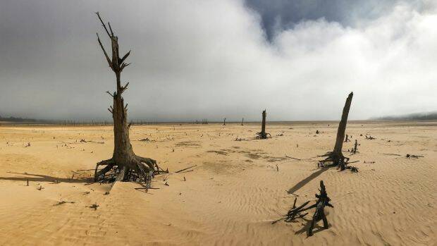 DIRE STRAIGHTS: The extreme drought gripping Cape Town in South Africa. Photo: SYDNEY MORNING HERALD