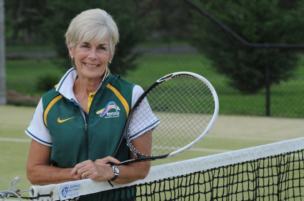 IN THE MEDALS: Helen Worland has returned after a successful campaign at the World Seniors Tennis titles.