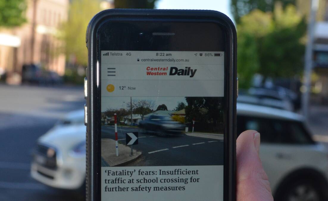 NEWS IS AT HAND: From Tuesday the Central Western Daily will be launching subscription packages giving readers unlimited access to the latest news from Orange.