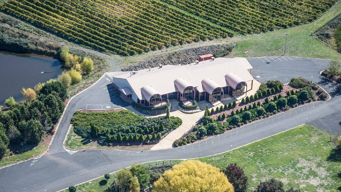 UP FOR SALE: Turners Vineyard and function centre. Photo: SUPPLIED