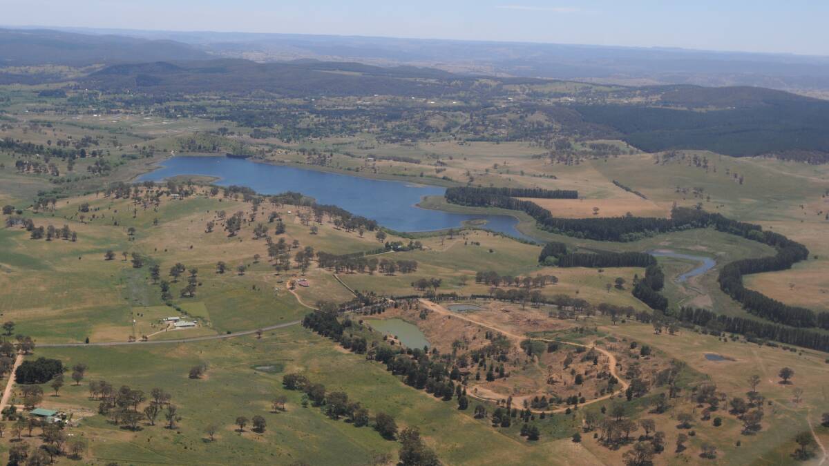 TAKE THE CHANCE: Conrad Silvester believes now is a good time to excavate around the edges of Suma Park Dam.